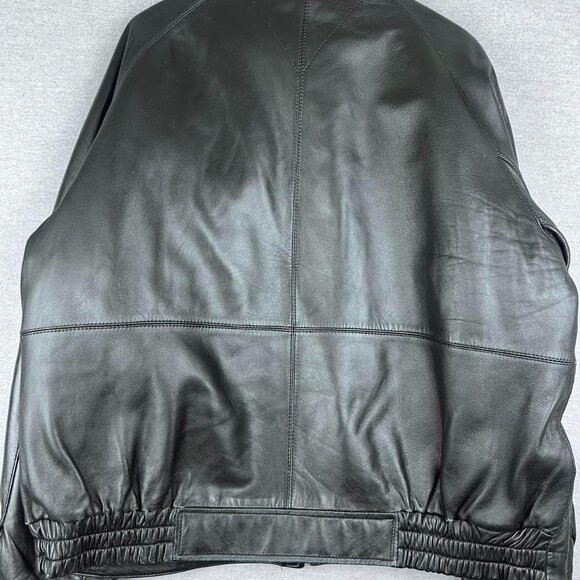 FR TRIPLER & Co CLASSIC leather jacket size XL buttery leather - Picture 2 of 5